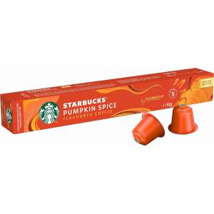 Starbucks Капсули за кафе Starbucks by NESPRESSO с вкус на тиква и подправки 10 бр