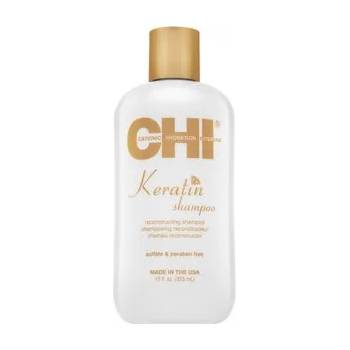 CHI Keratin Shampoo изглаждащ шампоан за груба и непокорна коса 355 ml