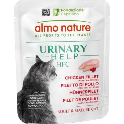 Almo Nature HFC Urinary Help 6 x tichomorský tuniak s brusnicami 50 g