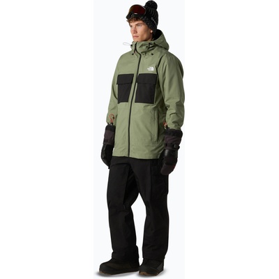 The North Face Мъжко яке за сноуборд The North Face Fourbarrel Triclimate bark mist/black