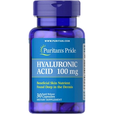 Puritan's Pride Hyaluronic Acid 100 mg [30 капсули]