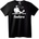NOONEBRAND Тениска Ергенско Парти за Павка - 7XL, Black