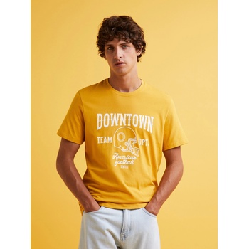 Celio Жълта мъжка тениска Celio Feklyn Celio | Zhalt | МЪЖЕ | S