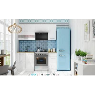 Sconto Kuchynská zostava FANY 220 cm, biela