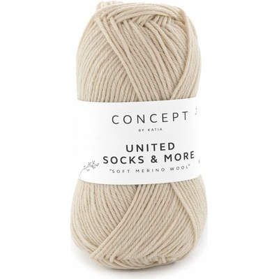 UNITED SOCKS & MORE Katia Farby UNITED SOCKS & MORE: 100 veľmi svetlá béžová