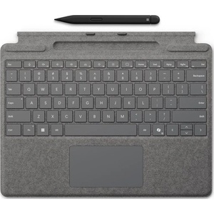 Microsoft Kлавиатура Microsoft Surface Pro Typecover, QWERTY Dutch, Platinum - 8X8-00170 (8X8-00170)
