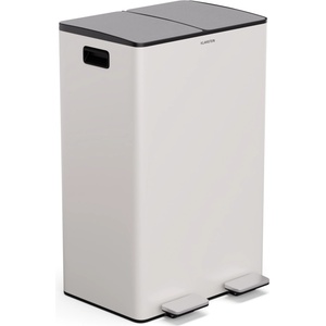 Klarstein EcoVista, кош за отпадъци с компостер, 60 л + 3 л/кофа + компостер, Soft-Close (KG28-60L-crem) (KG28-60L-crem) - klarstein