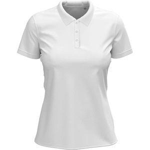 Stedman stretch polo st9740 / Дамска еластична поло тениска - бяла m (st9740whim)