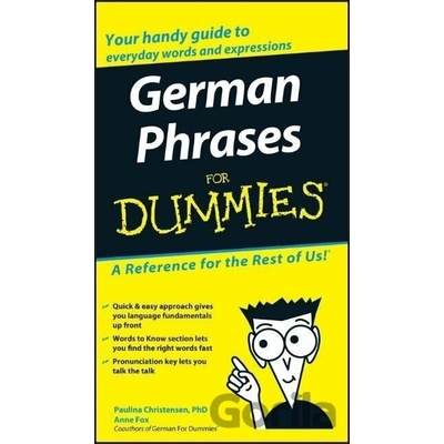 German Phrases For Dummies - Christensen, Paulina