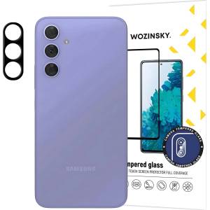 Wozinsky Закалено стъкло за камера 9H за Samsung Galaxy S25 Ultra - Черен KP38155