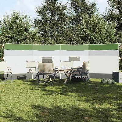 vidaXL paraván 4009648 zelená 510 cm x 1 m x 1 cm