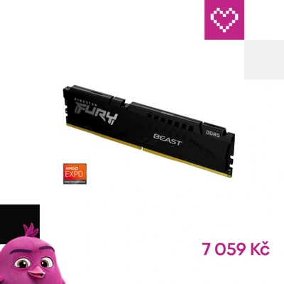 Kingston Fury Beast DDR5 16GB 5600MHz CL36 KF556C36BBE-16