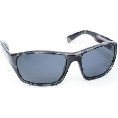 STRIKE KING Polarizačné okuliare SK Plus Cumberland Matte Black Grey Rubber Sunglasses