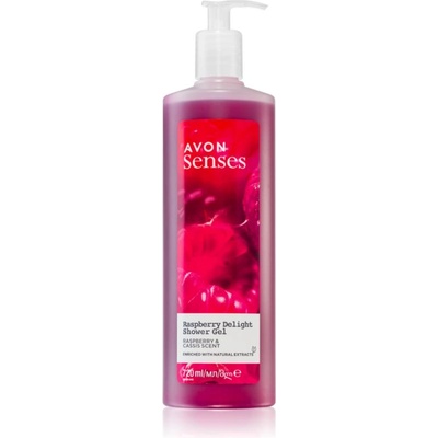 Avon Senses Raspberry Delight душ гел - грижа 720ml