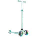 Globber Детска тротинетка с 3 светещи колела globber primo plus lights, мента - igrachko Тротинетка, скутер