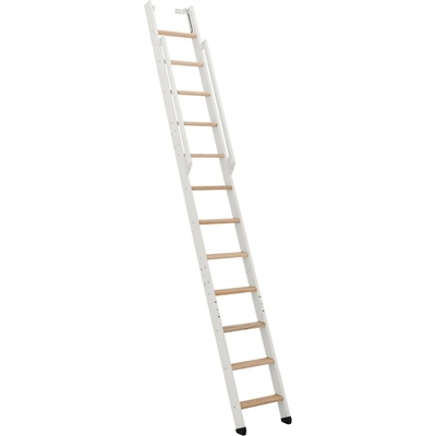 Minka STAIRS Přímé žebříkové schodiště Strong buk/bílá, 12 schodů, 290 cm