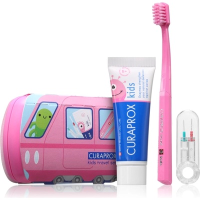 CURAPROX Kids Travel Set комплект за пътуване за зъби, език и венци за деца