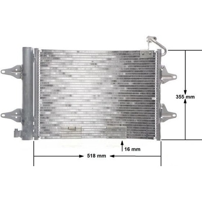 Kondenzátor, klimatizace MAHLE AC 359 000S