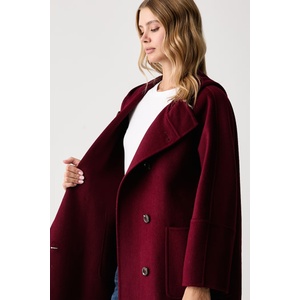 Benetton палто дамско с вълна (28F7DN0AL) - answear - 351,85 лв