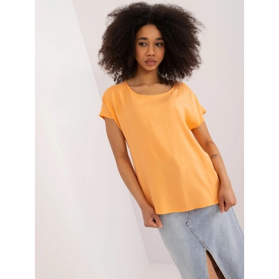 Blouse D73761Z10978R-light orange oranžová Sublevel