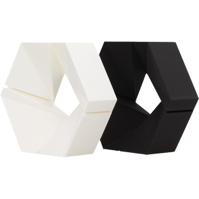 3DJAKE ecoPLA Бяло & Черно Икономичен комплект - 2 x 2, 85 mm / 1000 g (ECOPLA-WHBL-SET-285)