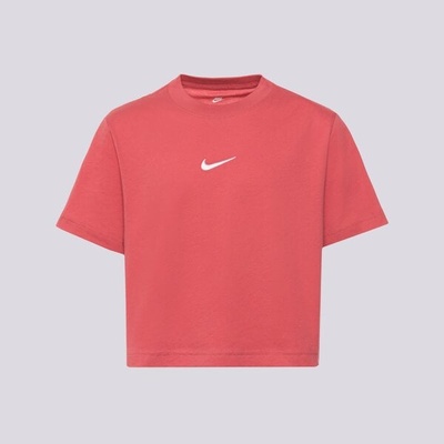 Nike Тениска Sportswear Girl детски Дрехи Тениски DH5750-655 Коралов 128-137 (DH5750-655)