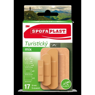 3M Spofaplast 604 Turistický mix 17 ks