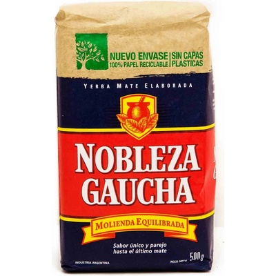 Yerba mate nobleza gaucha molienda 500 g