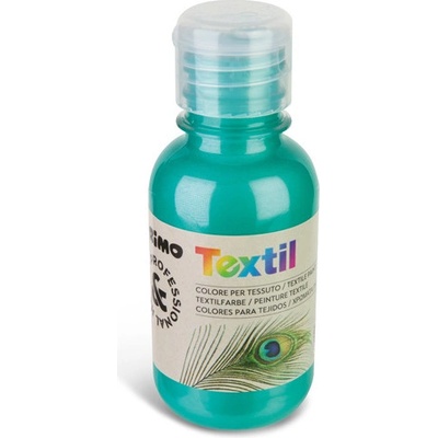 Barva na textil Primo Metal 125 ml zelená