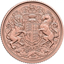 The Royal Mint Zlatá mince Sovereign Memorial 2022 7,32 g