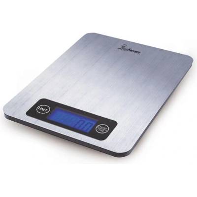 Luigi Ferrero Дигитална кухненска везна Luigi Ferrero - Prima FR-110I, 10 kg, сива (1008966)
