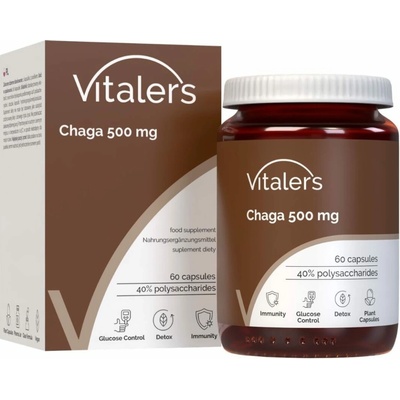 Vitaler's Chaga 500 mg 60 kapsúl