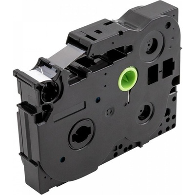 Brother HGe-131, 12mm x 8m, 5 бр, черен печат / прозрачен субстрат, оригинална лента (HGE131V5)