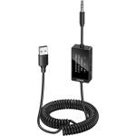 UGREEN CM672 bluetooth аудио адаптер v5.2, TX/RX функция, BLACK 45236 / CM672 (45236)