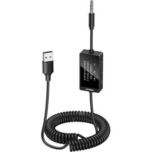 UGREEN CM672 bluetooth аудио адаптер v5.2, TX/RX функция, BLACK 45236 / CM672 (45236)