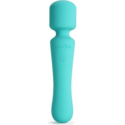 PlusOne Vibrating Wand modrá