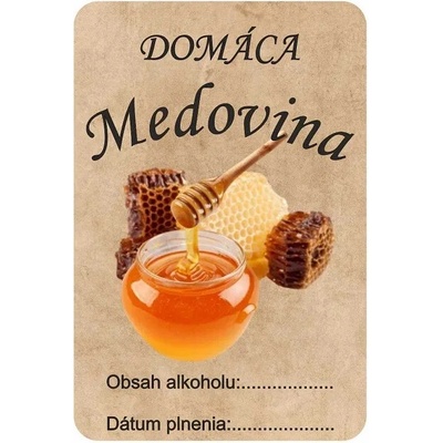 Etiketa na domácu Medovina