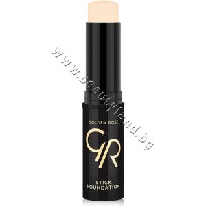Golden Rose Фон дьо тен Golden Rose Stick Foundation, p/n GR-3040101 - Фон дьо тен стик с дълготраен ефект (GR-3040101)