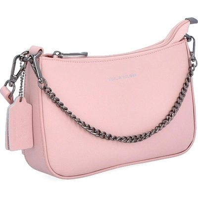 Noelia Bolger kabelka crossbody NB 0073 R růžová