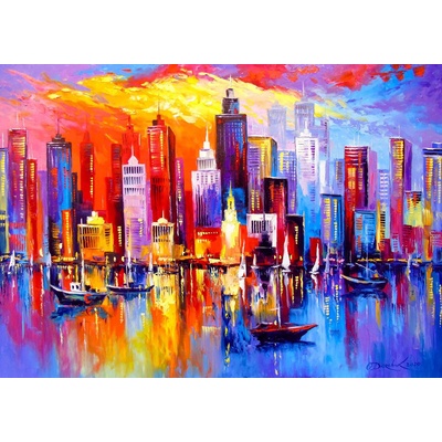 Enjoy - Puzzle Evening New York 1000 enjoy - 1 000 piese