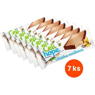 Celi Hope Oplatka vanilková 7 x 35 g
