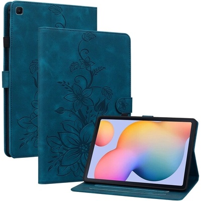 Vsetkonamobil 123403 ART LILY Zaklápacie puzdro pre Samsung Galaxy Tab S6 Lite 2024 / S6 Lite 2022 / S6 Lite modré