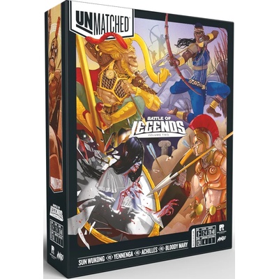 Restoration Games Настолна игра Unmatched: Battle of Legends, Vol. 2 - стратегическа
