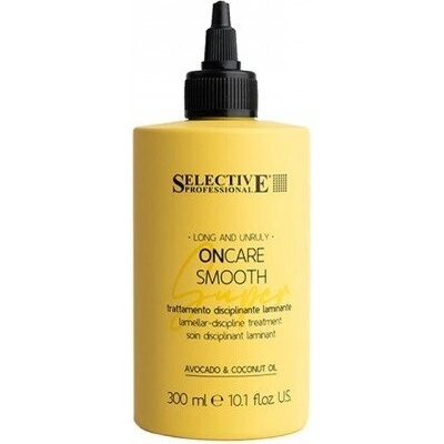 Selective Professional ЛАМИНИРАЩА ЗАГЛАЖДАЩА ТЕРАПИЯ ЗА СУПЕР БЛЯСЪК selective on care super smooth lamellar treatment 300ml