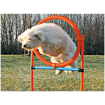 Trixie Agility proskakovací kruh / 65 x 115 cm