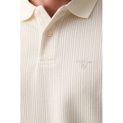 Barbour тениска с яка мъжка с памук Harworth (MML1485)