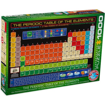 EUROGRAPHICS Пъзел Eurographics от 1000 части - Периодична таблица (EG60001001)