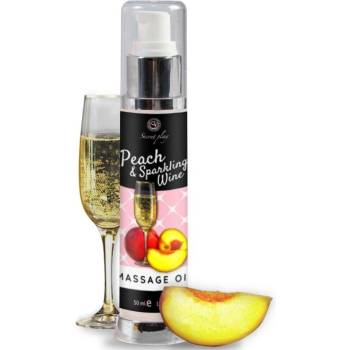 Secret Play Peach & Sparkling Wine massage oil 50ml