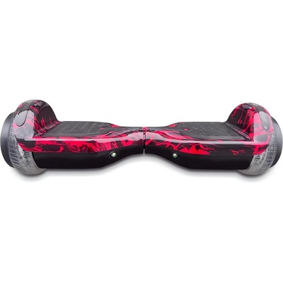 Hoverboard Gordon G733 bluetooth 100 kg 250 W Blue Red Flame – Zbozi.Blesk.cz