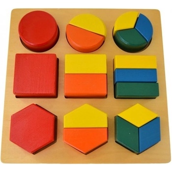 Montessori geometrický tác
